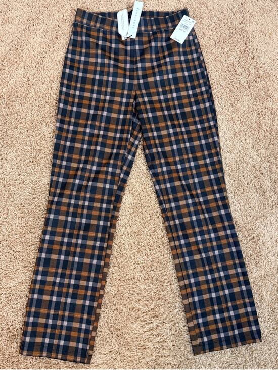 Sanctuary Pants - Sanctuary Plaid Pull On Waistband Women’s Career Pants Size XS Stretchy Unique